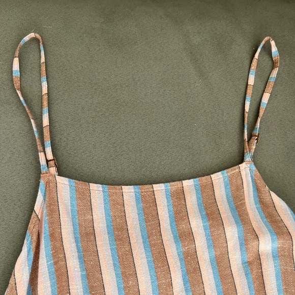 Billabong Women’s Woven Striped Mini Sundress Dress gently used - Picture 5 of 7